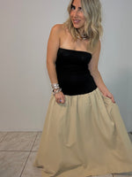 Load image into Gallery viewer, Black Khaki Dress
