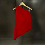 Load image into Gallery viewer, Red one shoulder top

