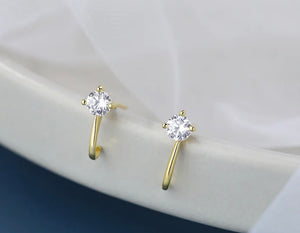Paula Goldplated 925silver Earrings