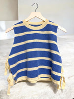 Load image into Gallery viewer, Alana Blue Stripes Top
