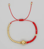 Load image into Gallery viewer, Gold and Color Bead Bracelet
