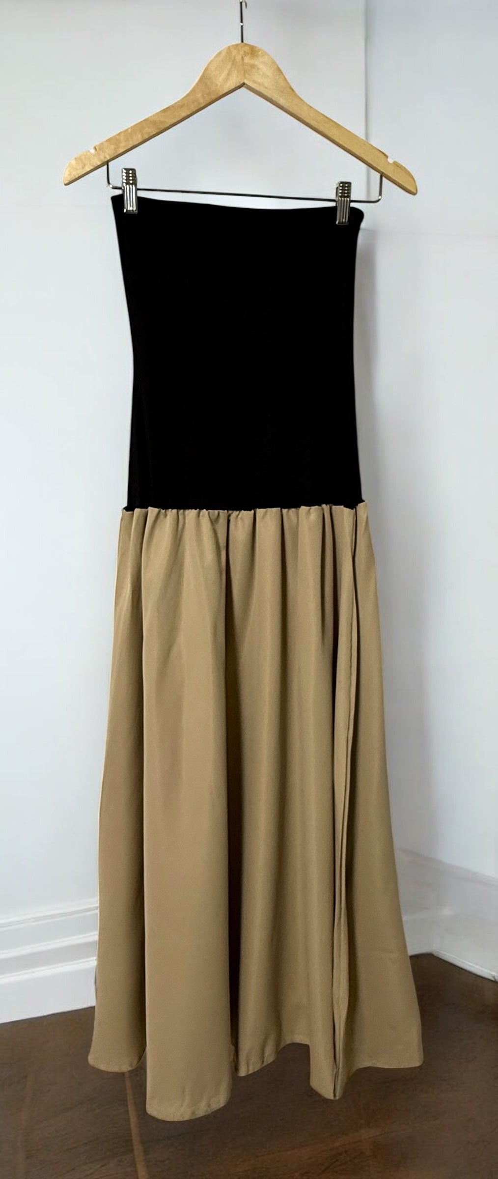 Black Khaki Dress