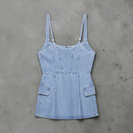 Load image into Gallery viewer, Lela Denim Top
