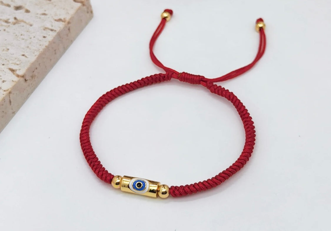 Red Adjustable Bracelet