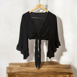 Load image into Gallery viewer, Black knot top
