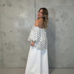 Load image into Gallery viewer, White Wide Leg Jeans
