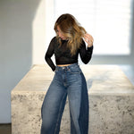 Load image into Gallery viewer, Black Mesh Top
