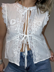 White knots Top