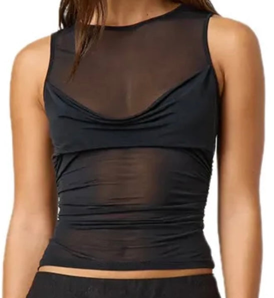Mesh Black Top