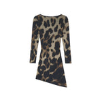 Load image into Gallery viewer, Tana Leopard Mesh Dress
