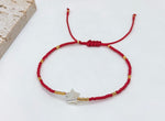 Load image into Gallery viewer, Red Adjustable Bracelet
