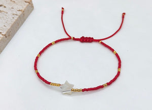 Red Adjustable Bracelet