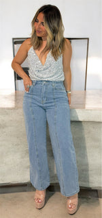 Load image into Gallery viewer, Light Blue Jeans
