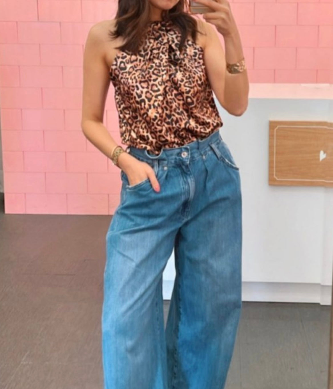 Leopard Top