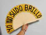 Load image into Gallery viewer, Ivory Wood Hand Painted Kolorete Medium Hand Fan
