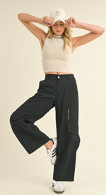 Load image into Gallery viewer, Lulu Black Pants
