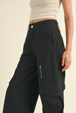 Load image into Gallery viewer, Lulu Black Pants

