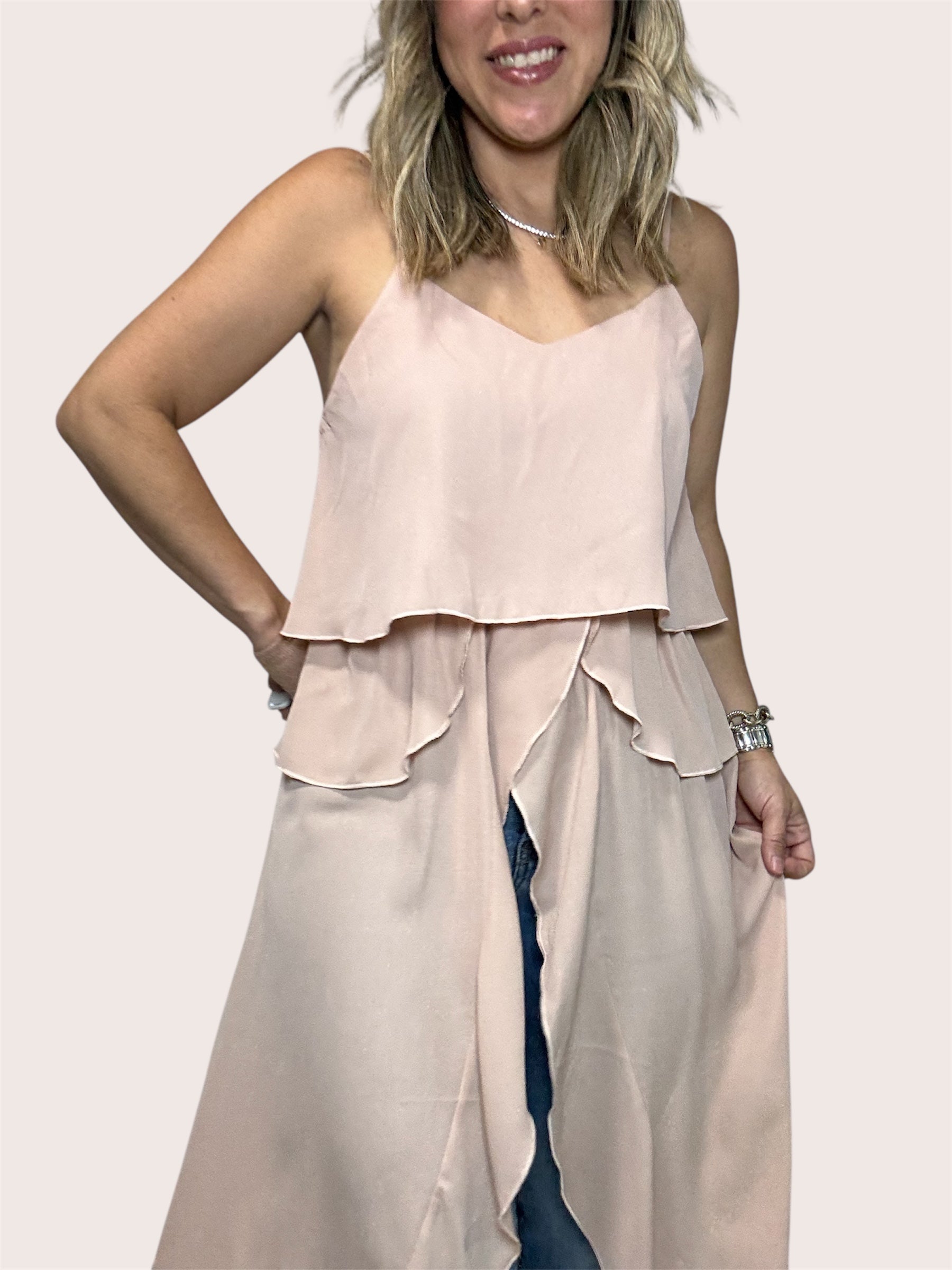 Blush Nude Top